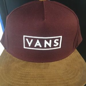 Vans flat bill hat